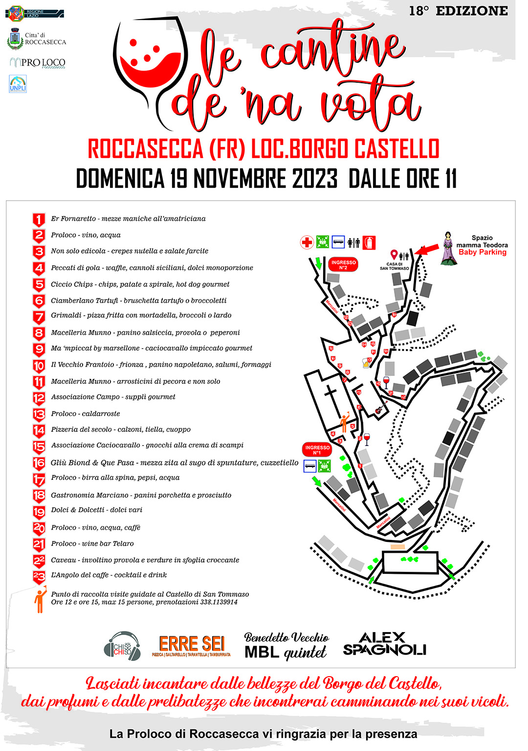 Locandina Cantine 2023